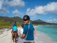 Just to prove that I actually went on the ride and smiled while doing it! My horse was Joker and was the biggest of the bunch. Probably entrusted to me because I seemed the most experienced rider.